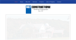 Desktop Screenshot of hyconstruction.com